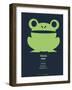 Green Frog Multilingual Poster-NaxArt-Framed Art Print