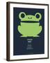 Green Frog Multilingual Poster-NaxArt-Framed Art Print