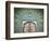 Green Gate in Pitam Niwas Chowk, City Palace, Jaipur, Rajasthan, India-Ian Trower-Framed Photographic Print