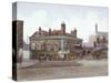 Green Gate Tavern at the Junction of City Road and Bath Street, London, C1880-John Crowther-Stretched Canvas