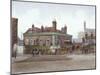 Green Gate Tavern at the Junction of City Road and Bath Street, London, C1880-John Crowther-Mounted Giclee Print