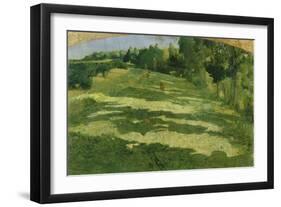 Green Glen, 1891-Giuseppe Pelizza da volpedo-Framed Giclee Print