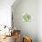 Green Globe Outline Made From Birds, Animals And Flowers Icons-Marish-Stretched Canvas displayed on a wall