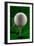 Green Golf Ball Splash-Steve Gadomski-Framed Photographic Print