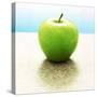 Green Granny Smith Apple-Michael Haegele-Stretched Canvas