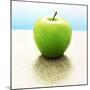 Green Granny Smith Apple-Michael Haegele-Mounted Photographic Print