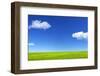 Green Grass and Blue Sky-Marina Pissarova-Framed Photographic Print
