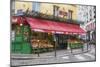 Green Grocer In Paris-Cora Niele-Mounted Giclee Print