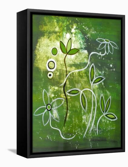 Green Growth-Ruth Palmer-Framed Stretched Canvas