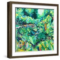 Green Growth-rose lascelles-Framed Giclee Print