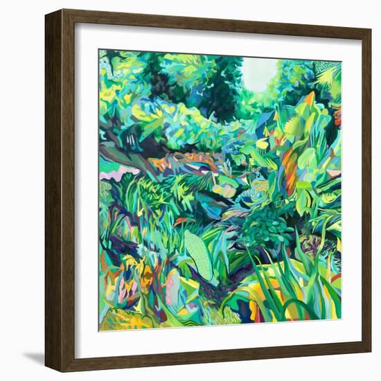 Green Growth-rose lascelles-Framed Giclee Print