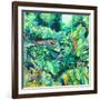 Green Growth-rose lascelles-Framed Giclee Print