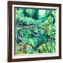 Green Growth-rose lascelles-Framed Giclee Print