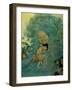 Green Haired Lady-Vintage Apple Collection-Framed Giclee Print