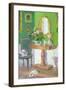 Green Hallway-William Ireland-Framed Giclee Print