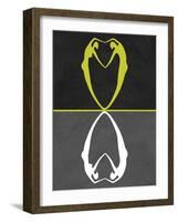 Green Heart Reflection-Felix Podgurski-Framed Art Print