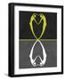 Green Heart Reflection-Felix Podgurski-Framed Art Print