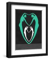 Green Heart-Felix Podgurski-Framed Art Print