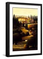 Green Hills of Tuscany I-Max Hayslette-Framed Premium Giclee Print