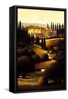 Green Hills of Tuscany I-Max Hayslette-Framed Stretched Canvas