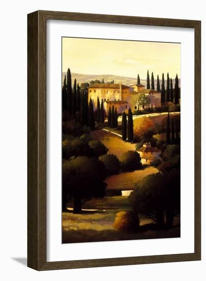 Green Hills of Tuscany I-Max Hayslette-Framed Giclee Print