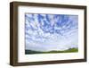Green Hills under Cumulus Clouds in Canada-Momatiuk - Eastcott-Framed Photographic Print