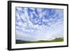 Green Hills under Cumulus Clouds in Canada-Momatiuk - Eastcott-Framed Photographic Print