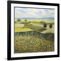 Green Hills-Allan Friedlander-Framed Art Print