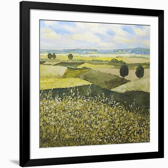 Green Hills-Allan Friedlander-Framed Art Print