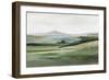 Green Hillside Horizon-Allison Pearce-Framed Premium Giclee Print