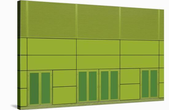 Green Home-Jan Niezen-Stretched Canvas