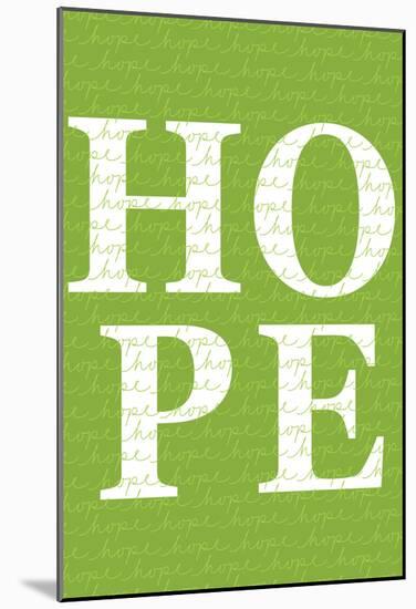 Green Hope-Avalisa-Mounted Poster
