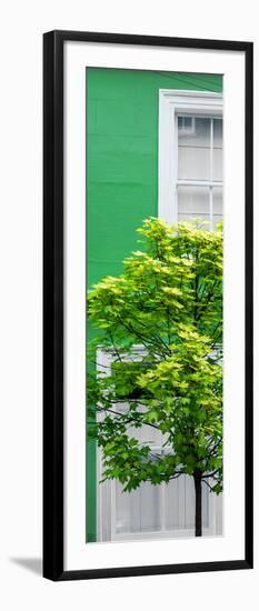 Green House in Notting Hill - London - UK - England - United Kingdom - Door Poster-Philippe Hugonnard-Framed Photographic Print