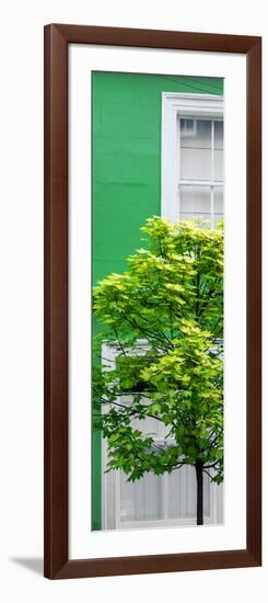 Green House in Notting Hill - London - UK - England - United Kingdom - Door Poster-Philippe Hugonnard-Framed Photographic Print