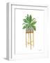 Green House Plants I-Farida Zaman-Framed Art Print