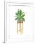 Green House Plants I-Farida Zaman-Framed Art Print