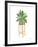 Green House Plants I-Farida Zaman-Framed Art Print