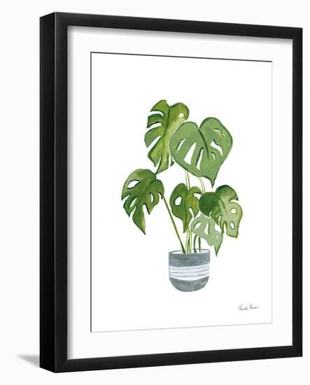 Green House Plants II-Farida Zaman-Framed Art Print