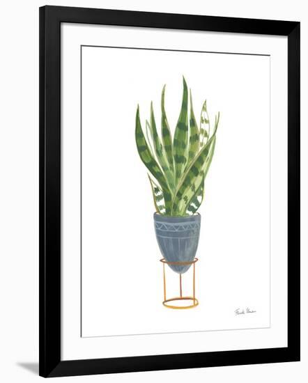 Green House Plants IV-Farida Zaman-Framed Art Print