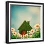 Green House-dtolokonov-Framed Premium Giclee Print