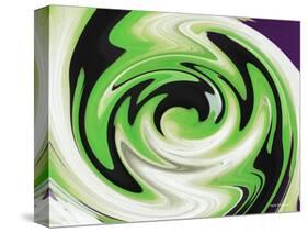 Green Is Life-Herb Dickinson-Stretched Canvas