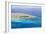 Green Island at Great Barrier Reef near Cairns Australia Seen from Above-dzain-Framed Photographic Print