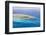 Green Island at Great Barrier Reef near Cairns Australia Seen from Above-dzain-Framed Photographic Print