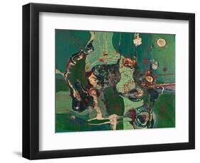 Green Joy-Mario Persico-Framed Premium Giclee Print