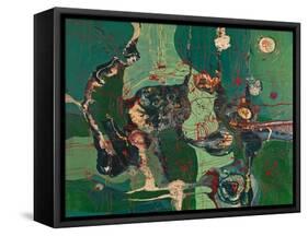 Green Joy-Mario Persico-Framed Stretched Canvas