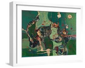 Green Joy-Mario Persico-Framed Giclee Print