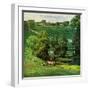 "Green Kentucky Pastures," July 29, 1961-John Clymer-Framed Premium Giclee Print