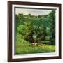 "Green Kentucky Pastures," July 29, 1961-John Clymer-Framed Giclee Print