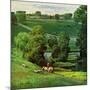 "Green Kentucky Pastures," July 29, 1961-John Clymer-Mounted Giclee Print