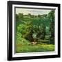 "Green Kentucky Pastures," July 29, 1961-John Clymer-Framed Premium Giclee Print